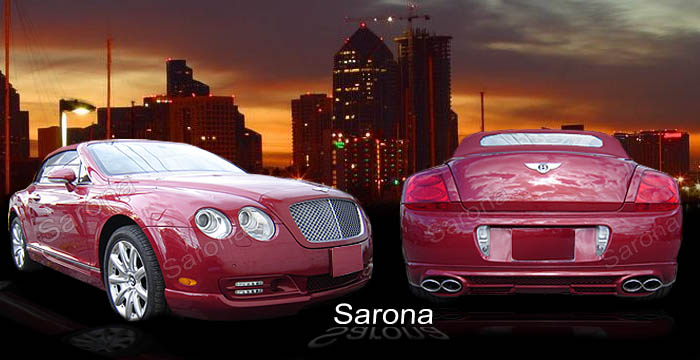 Custom Bentley GT Body Kit  Coupe (2003 - 2009) - $2190.00 (Manufacturer Sarona, Part #BT-003-KT)